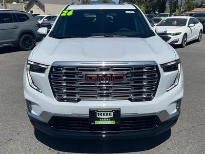 2026 GMC Acadia Denali