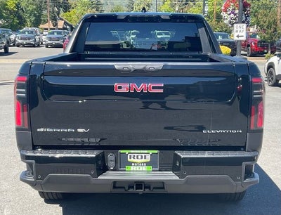 2026 GMC Sierra EV Elevation Standard Range