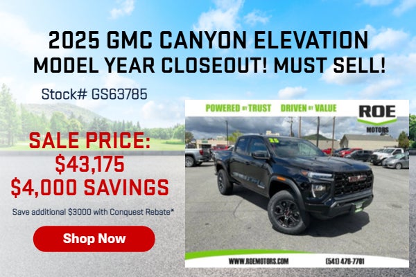 2025 GMC Canyon Elevation Stock# GS63785 