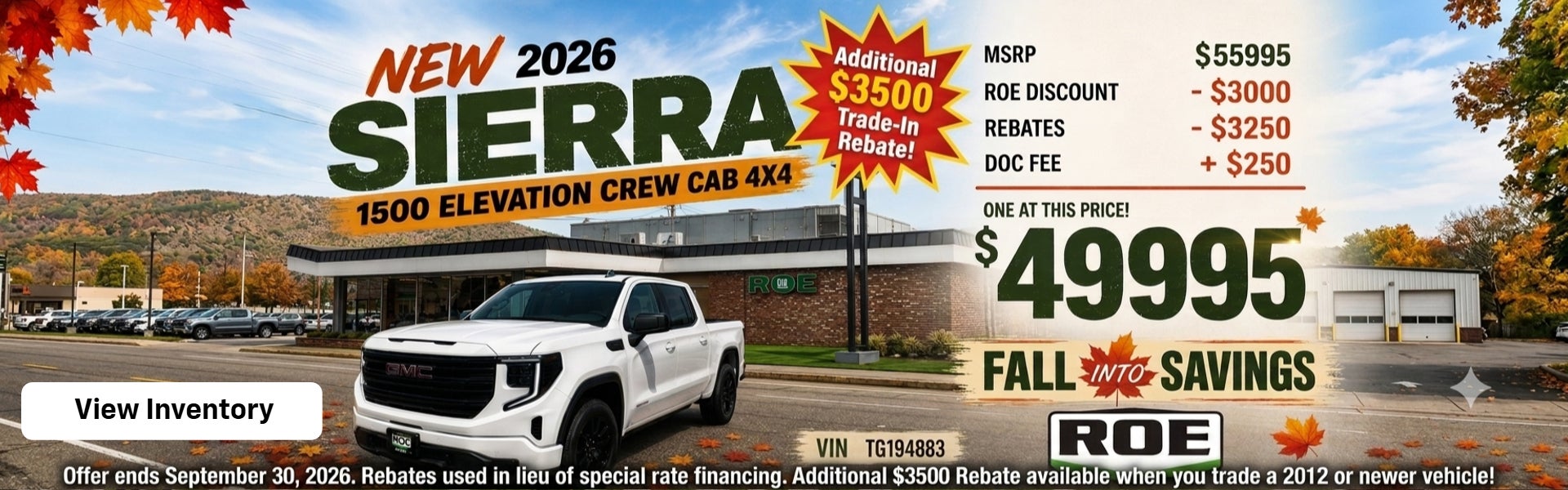 2026 GMC SIERRA 1500